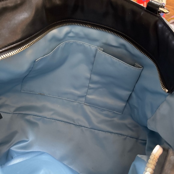 Coach Ashley Black Leather Shoulder Bag - Picture 8 of 9